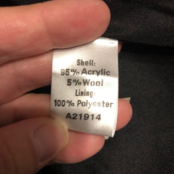 Appleseed’s Petites Black Tweed Blazer - 12P - Picture 5 of 7